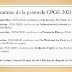 Lire la suite à propos de l’article Pastorale CPGE 2020 – 2021